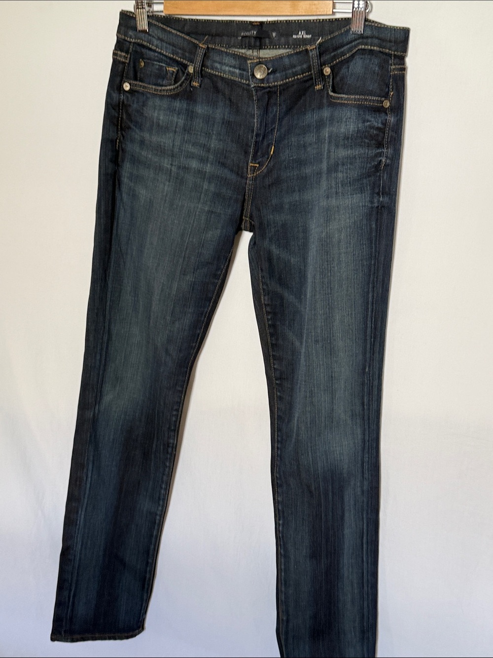 Fidelity AXL Women’s Dark Blue Relaxed Skinny Jeans US29